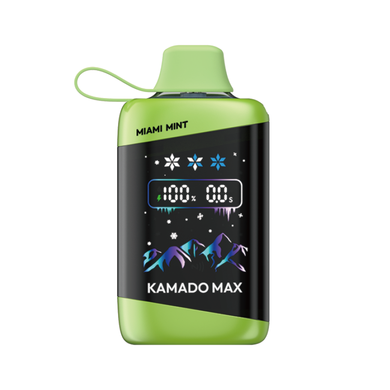 Kamado Max Miami Mint premium disposable vape Fort Worth TX
